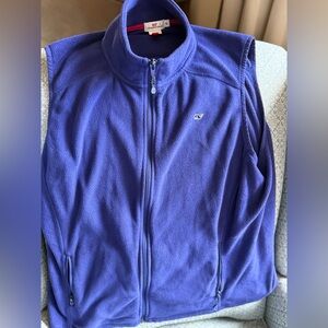 Vineyard Vines Royal Blue Fleece Vest